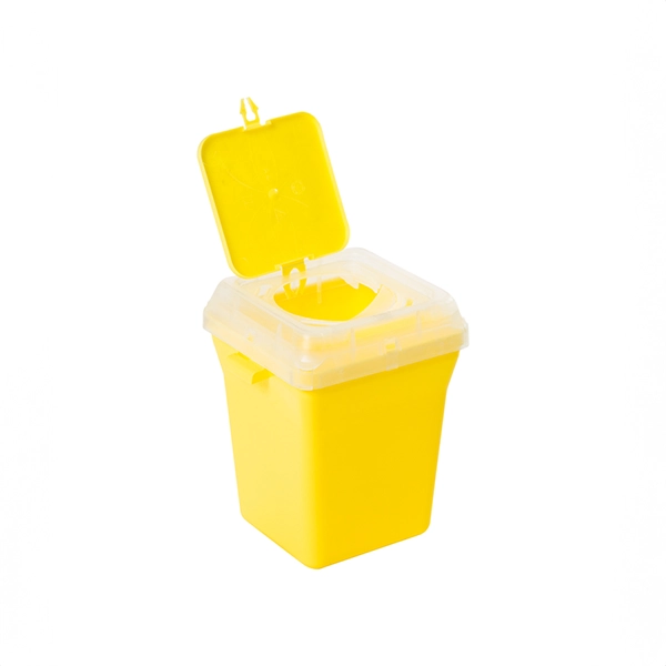 Contenedor para cortopunzantes 1.5 L amarillo