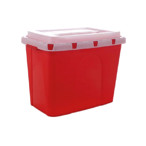 Contenedor para cortopunzantes 15 L rojo