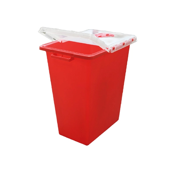 Contenedor para cortopunzantes 30 L rojo