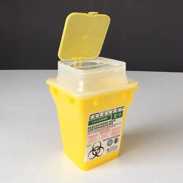 Contenedor para cortopunzantes 1.5 L amarillo