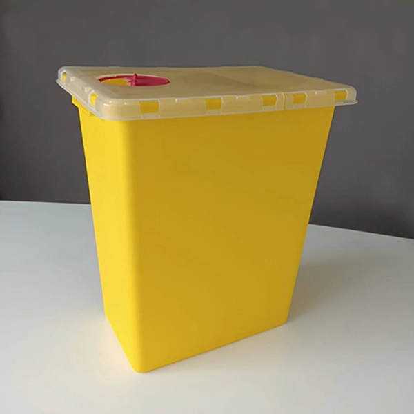 Contenedor para cortopunzantes 30 L amarillo