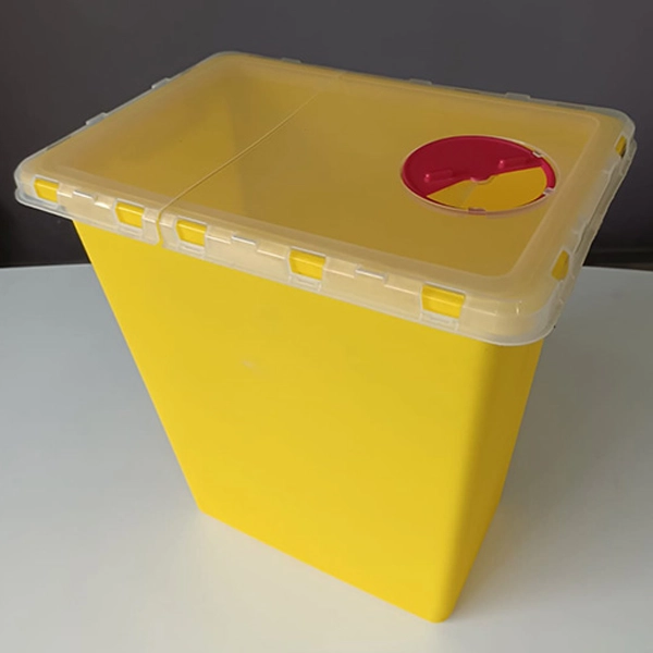 Contenedor para cortopunzantes 30 L amarillo